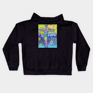 Colorful Prayers Kids Hoodie